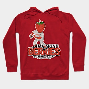 Defunct Hammond Berries Baseball Team Hoodie